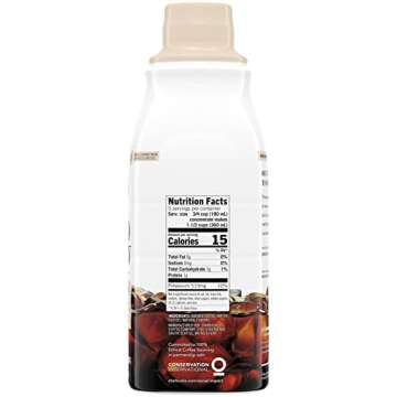 Starbucks Cold Brew Coffee Concentrate (Madagascar Vanilla) 32.0 Fl Oz