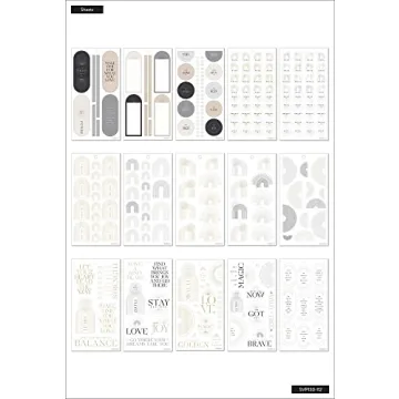 Happy Planner Sticker Pack - 571 Multi-Color Stickers
