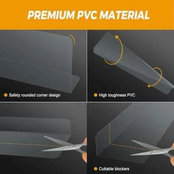 Apocalis Transparent Toy Blocker – Clean Under Furniture