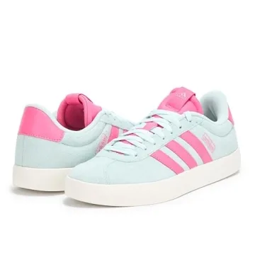 Stylish adidas Women's Vl Court 3.0 Sneakers in Halo Mint