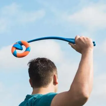 Chuckit! Ring Chaser Dog Ball Launcher for Ultimate Fetch Fun