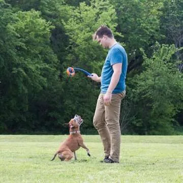 Chuckit! Ring Chaser Dog Ball Launcher for Ultimate Fetch Fun