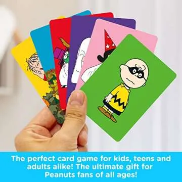 Peanuts Charlie Brown Great Pumpkin Card Game for Families