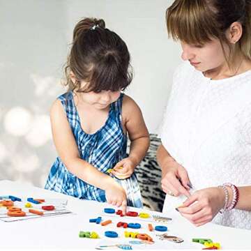 Varbertos ABC Speak and Spell Educational Toys, Toddler Sight Word Games Preschool Learning Toys for Kids, Word Party Matching Letter Game for Toddlers, Birthday Gifts for 3 4 5 6 Years Old