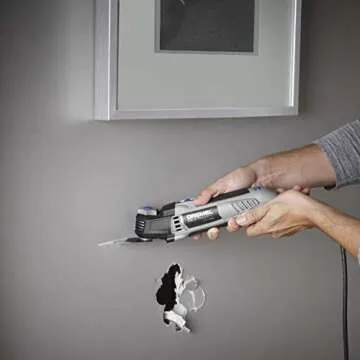 Dremel Multi-Max MM50-01 Oscillating Multi-Tool Kit with 30 Accessories and Storage Bag – 5.0 Amp Oscillating Tool with Variable Speed and Tool-Less Accessory Changes