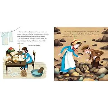 Dinosaur Lady: The Daring Discoveries of Mary Anning, the First Paleontologist (Women in Science Biographies, Fossil Books for Kids, Feminist Picture Books, Dinosaur Gifts for Kids)