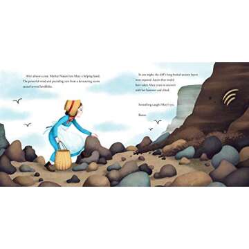 Dinosaur Lady: The Daring Discoveries of Mary Anning, the First Paleontologist (Women in Science Biographies, Fossil Books for Kids, Feminist Picture Books, Dinosaur Gifts for Kids)