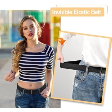 HAWOWZ Invisible Elastic Belt for Women - 2Pcs Set