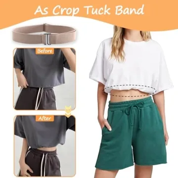 HAWOWZ Invisible Elastic Belt for Women - 2Pcs Set