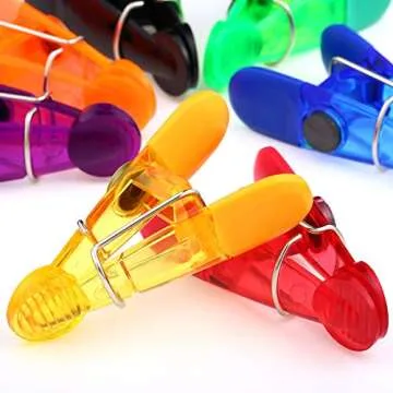 21 Pieces Magnetic Bag Clips Multi-Purpose Clips Colored Magnet Clips for Close Bags Hang Documents Supplies