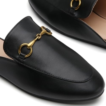 Minorsu Buckle Mule Slippers – Stylish & Comfortable