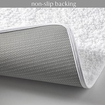 Ashler Bath Rugs Soft Non Slip Machine Washable Set