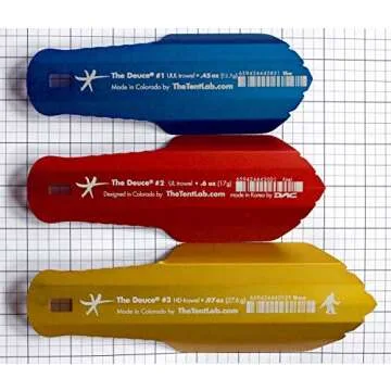 TheTentLab(R Deuce(R) of Spades™Ultralight Backpack Trowel in Three Sizes (#2, Fire!, .6oz)