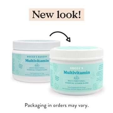 Bocce's Bakery Multivitamin Supplement for Dogs, Multi-Functional Daily Chews Made in The USA with a...