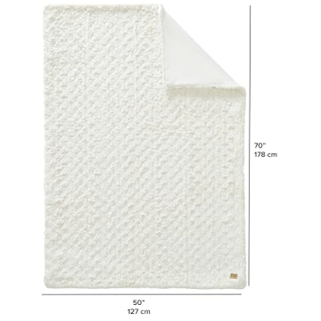 UGG Amanda Super Soft Reversible Plush Blanket for Cozy Living
