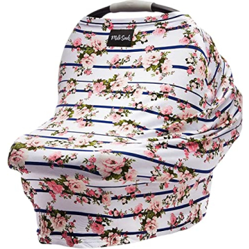 Milk Snob Original 5-in-1 Cover - Added Privacy for Breastfeeding, Baby Car Seat, Carrier, Stroller,...