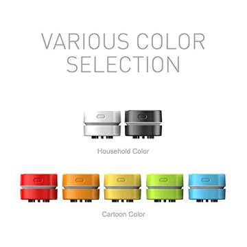 ODISTAR Cordless Mini Desktop Vacuum Cleaner for All Ages