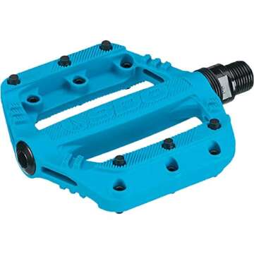 SDG Components Slater Platform Pedals: Durable & Stylish Blue Design