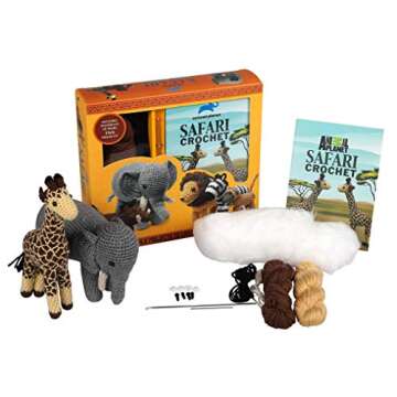 Animal Planet Safari Crochet - Fun Wildlife Crafting Set