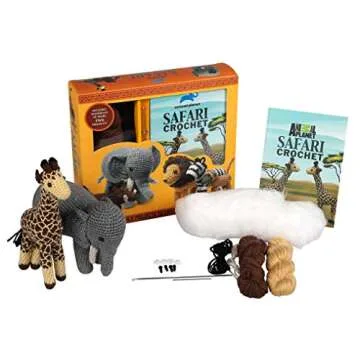Animal Planet Safari Crochet - Fun Wildlife Crafting Set