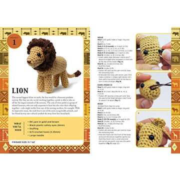 Animal Planet Safari Crochet - Fun Wildlife Crafting Set