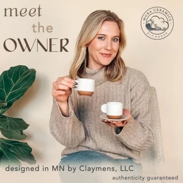 Mora Ceramic Mini Espresso Cups Set of 4 for Stylish Coffee