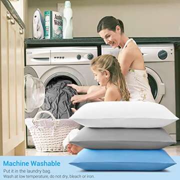 Avolare 2 Pack Cooling Pillow Cases, Arc-Chill Q-max>0.5 Stretch Cooling Pillowcases for Hair Skin and Hot Sleepers, Soft Silky Summer Pillow Cover with Zipper for Standard & Queen Size Pillows - Gray