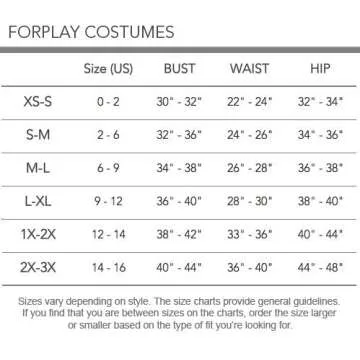 Forplay Sexy Astronaut Costume for Women - M/L