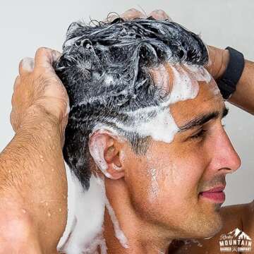 Rocky Mountain Barber Company Men's Shampoo for All Hair Types