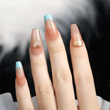 Nail Art Stamper 1Pcs Clear Transparent Silicone Jelly Nail Stamping with Scraper Manicure Tools Fast French Nail Print Image Plate Kits, No Misplacement for DIY Nail Art Decorations