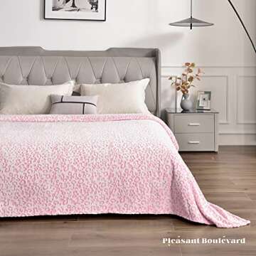 Pleasant Boulevard Leopard Throw Blanket for All Seasons