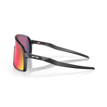 Oakley Men's Oo9406 Sutro Rectangular Sunglasses, Matte Black/Prizm Road, 37 mm