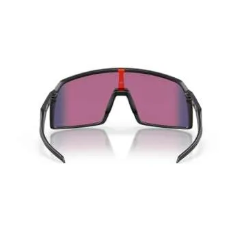 Oakley Men's Oo9406 Sutro Rectangular Sunglasses, Matte Black/Prizm Road, 37 mm