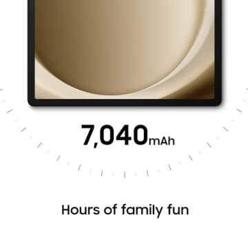 Samsung Galaxy Tab A9+ Plus 11” 128GB Android Tablet, Big Screen, Quad Speakers, Upgraded Chipset, Multi Window Display, Slim, Light, Durable, Kids Friendly Design, US Version, 2024, Silver