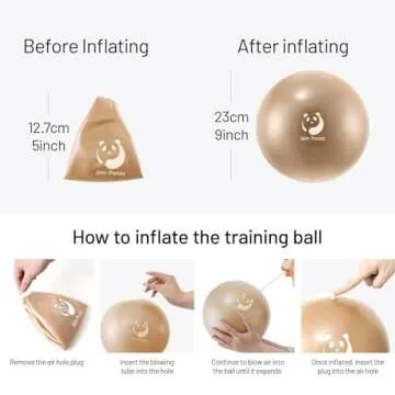 Slim Panda Pilates Ball for Effective Workouts
