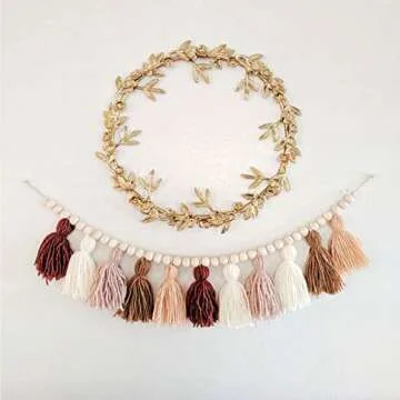 380pcs Natural Wooden Beads for Crafting and Jewelry Making