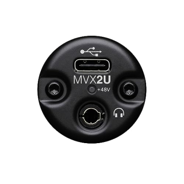 Shure MVX2U XLR to USB Digital Audio Interface