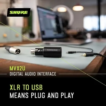 Shure MVX2U XLR to USB Digital Audio Interface