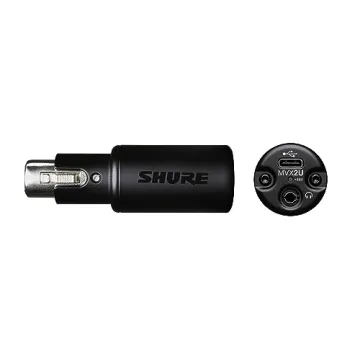 Shure MVX2U XLR to USB Digital Audio Interface