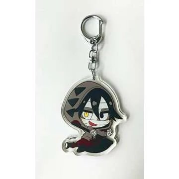 YJacuing Anime Angels of Death Acrylic Keychain Figure Perfect for Gifts & Collectors