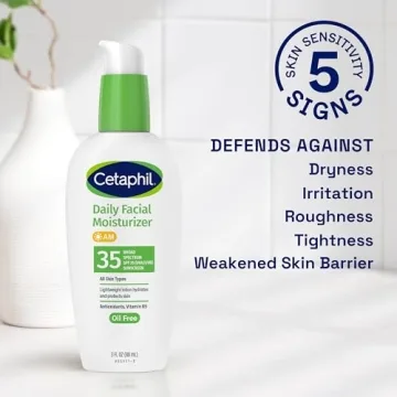 Cetaphil Oil Free Moisturizer with SPF 35 for Sensitive Skin