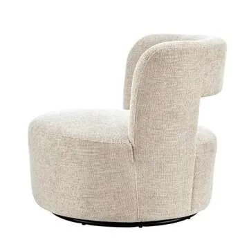 npd furniture and more Jazzlyn Fabric Swivel Accent Chair