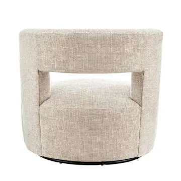 npd furniture and more Jazzlyn Fabric Swivel Accent Chair