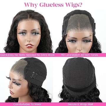 ISEE Ocean Wave Glueless Wig: Quick & Easy Wear