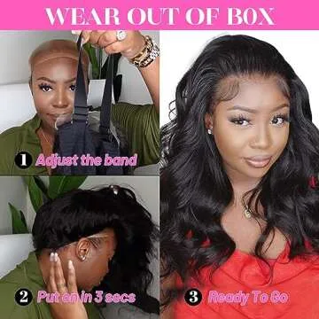 ISEE Ocean Wave Glueless Wig: Quick & Easy Wear