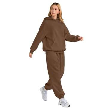 Comfortable AUTOMET Women’s Oversized Sweatsuit Set