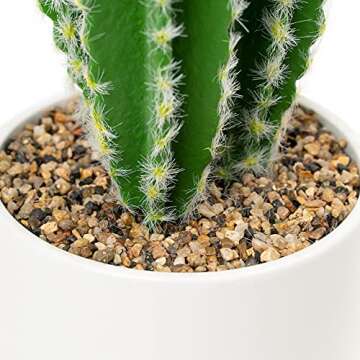 Simple Elements Fake Cactus - Artificial Plant for All Occasions