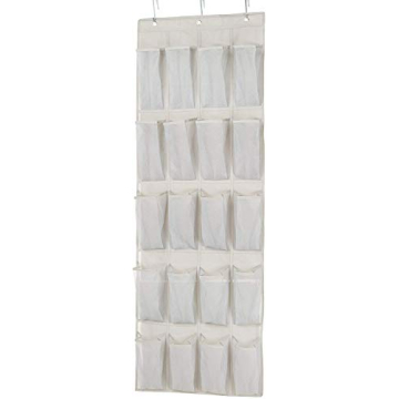Amazon Basics 20 Pocket Over-the-Door Shoe Organizer
