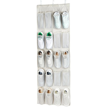 Amazon Basics 20 Pocket Over-the-Door Shoe Organizer