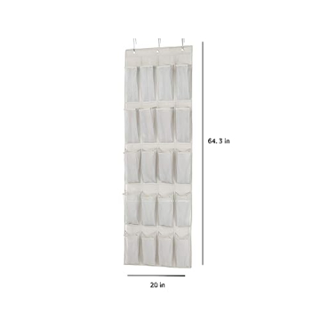 Amazon Basics 20 Pocket Over-the-Door Shoe Organizer
